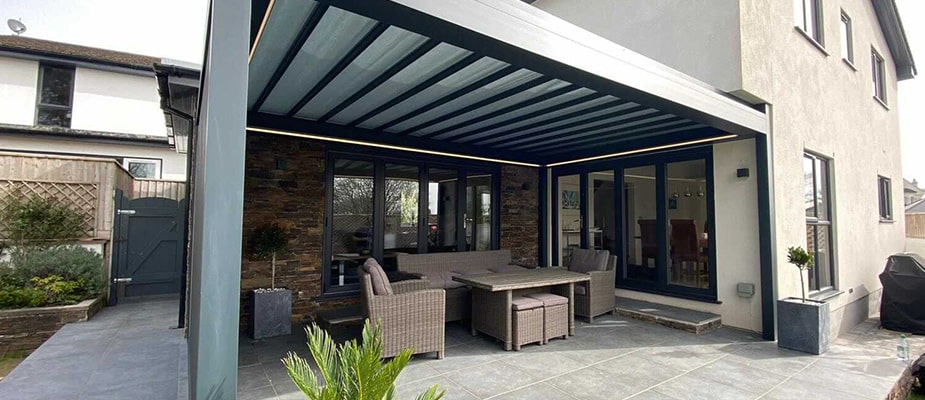 B300 Pergola Installation in Devon