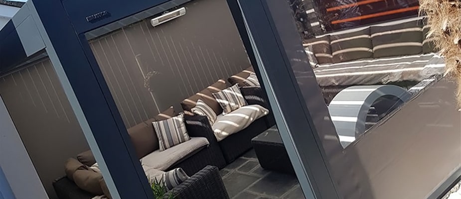 Patio Cover Screen in Broadstone