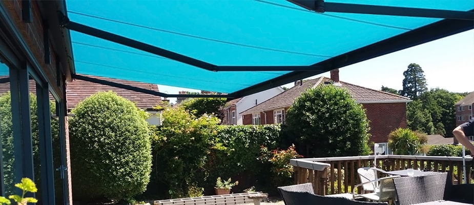 Poole Awning Blue