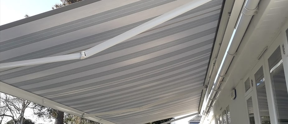 Striped Awning Side