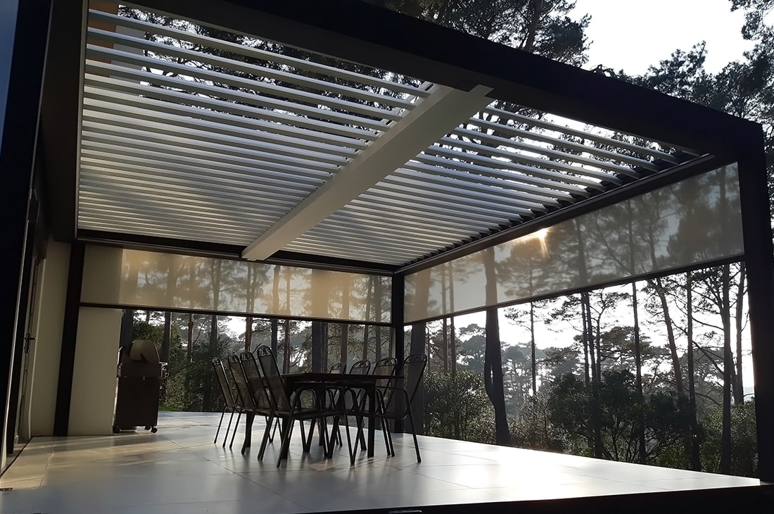 Canford Cliffs Pergola Open