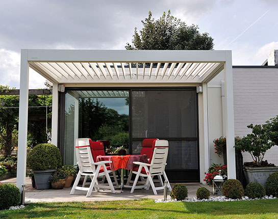 B-150 Louvered Roof Pergolas
