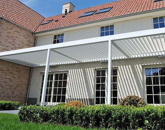 B-150 XL Louvered Roof Pergolas Weybridge