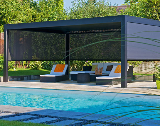 B-200 XL Louvered Roof gazebo