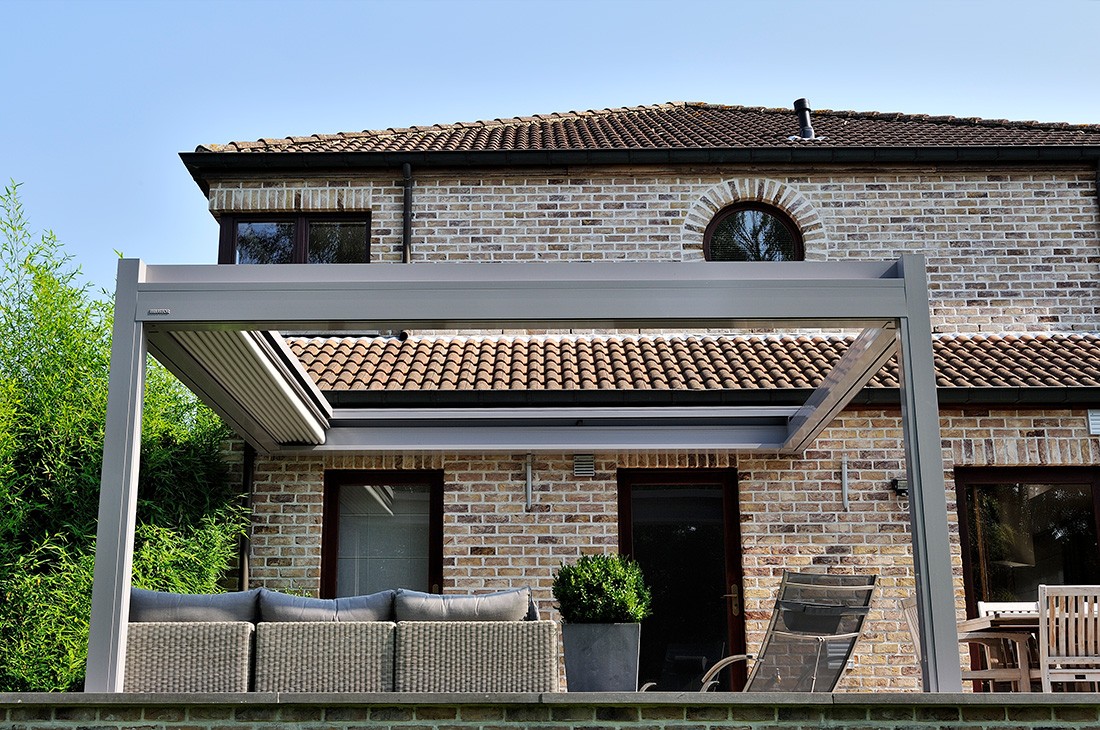 Patio covers with waterproof roof