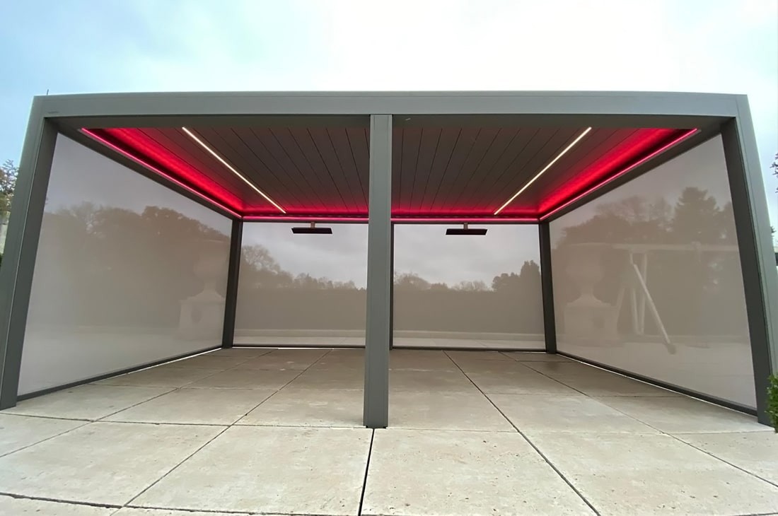 RGB Perimeter LED Lighting Red