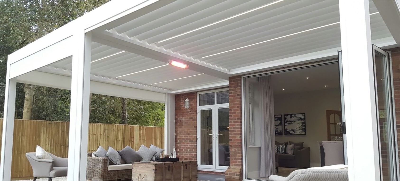 Garden Patio Canopy Installation in Ascot