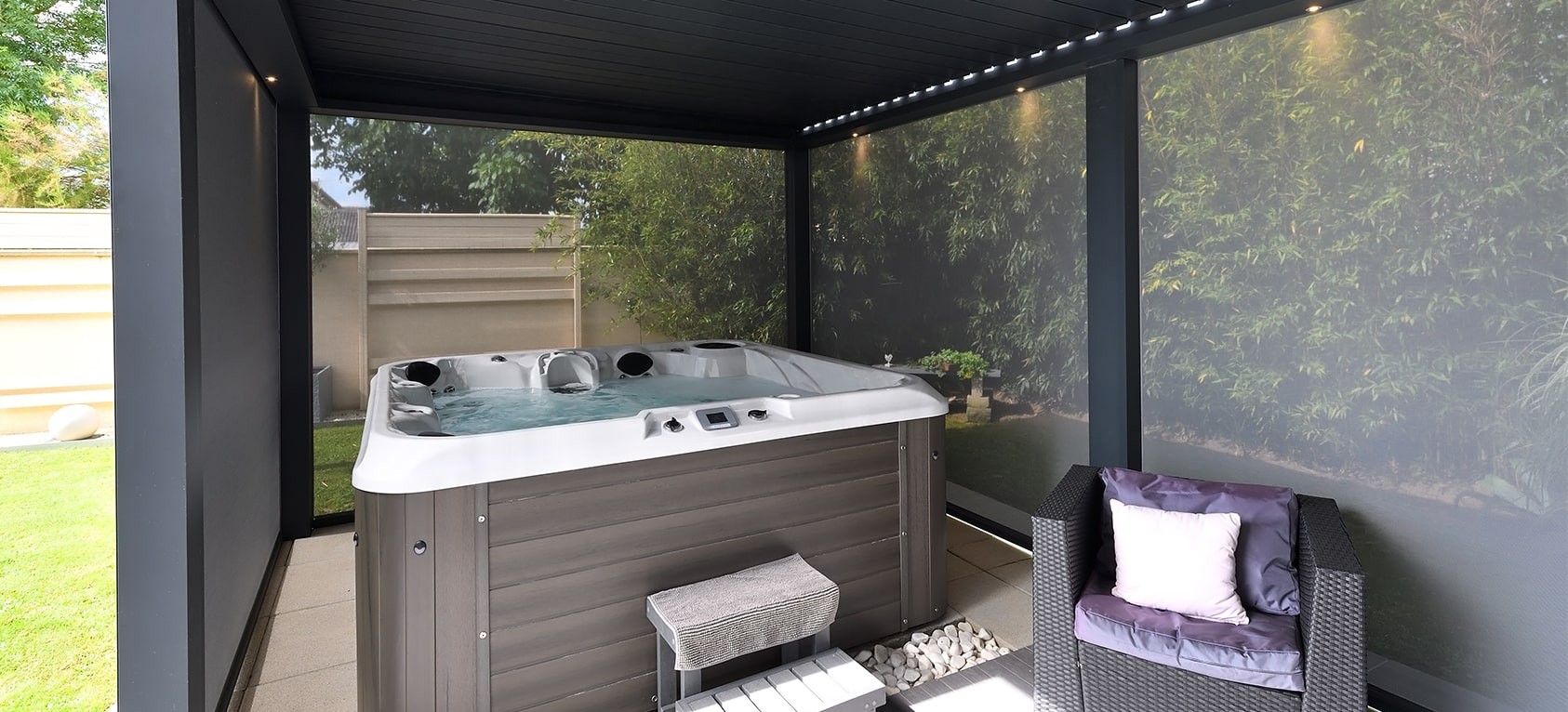 Hot Tub Pergola