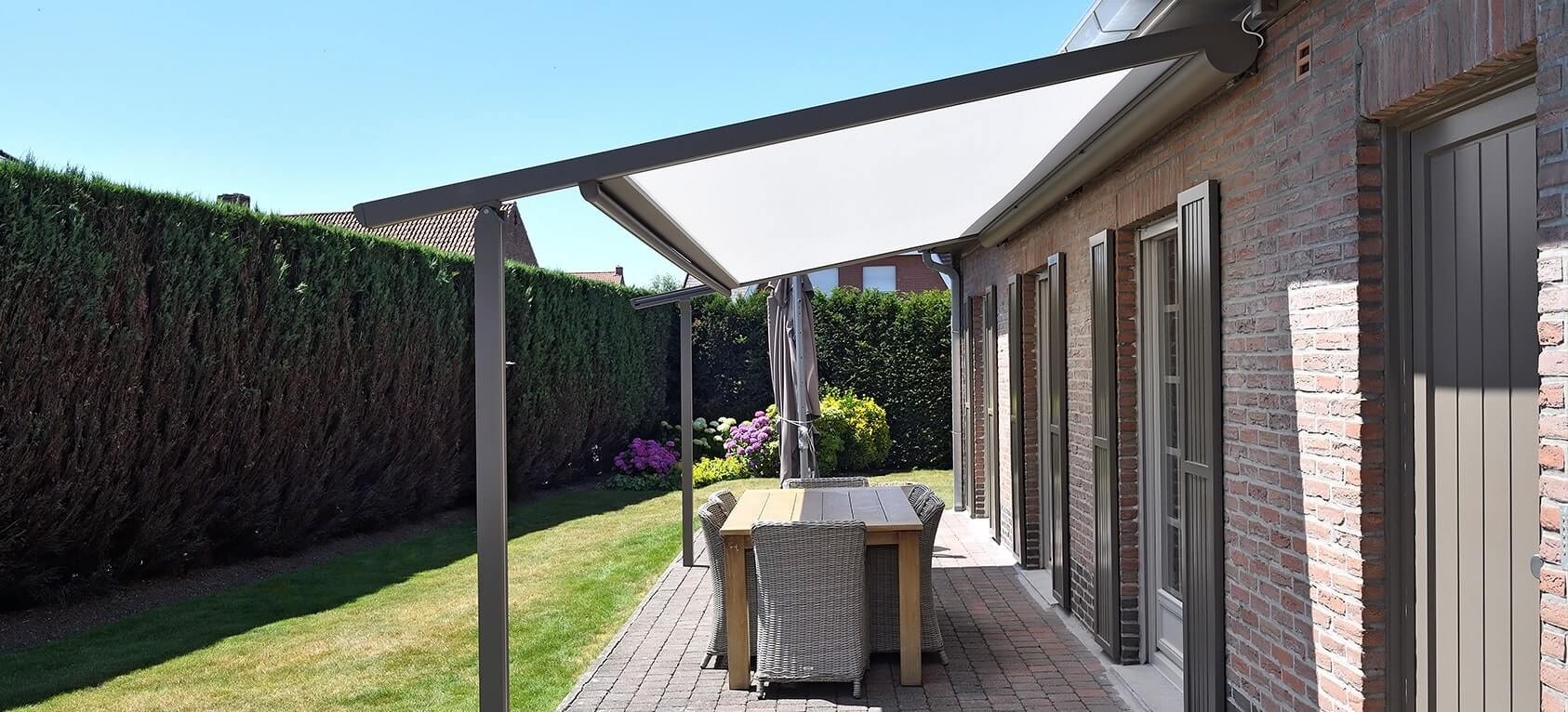 Lean to Patio Cover in Garden B128