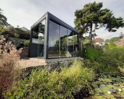 B200 Pergola Installation Overlooking Parkstone Golf Club
